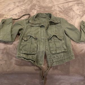 Stylish greenish jacket super cute